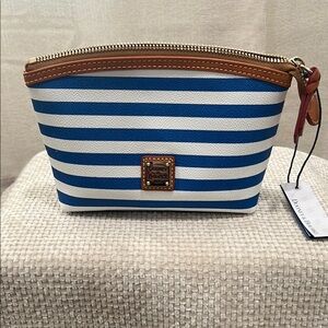 Dooney and Bourke Sullivan Cosmetic Case in Coated Canvas